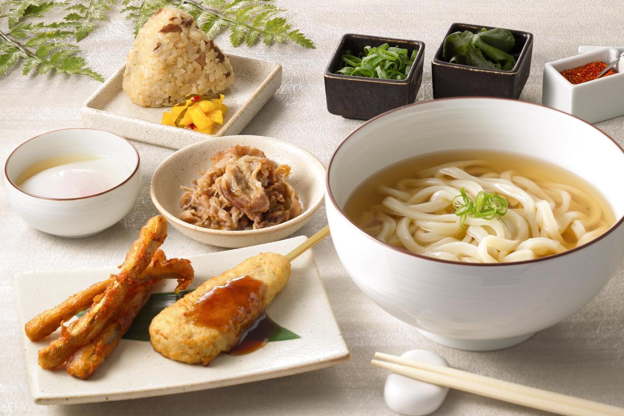 Miyako Hotel Hakata Fukuoka  Bagian luar foto Udon